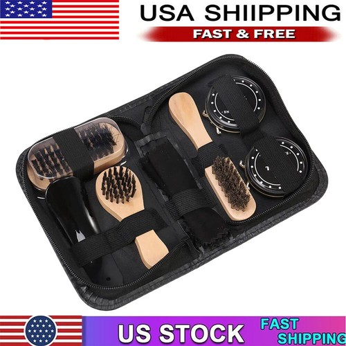Piece shoe brush shine - 8-piece,