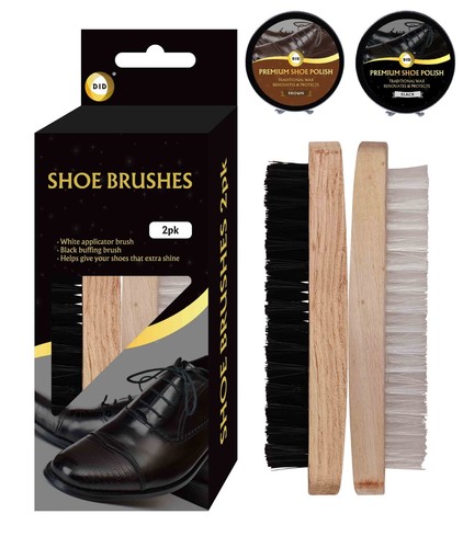 Shoe brush set cleaning - shoe,