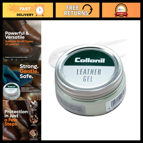 Leather care gel for cleaning - gel,