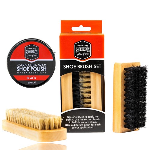 Shoe brush set - shoe, kit