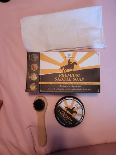 Leather saddle soap 1 - soap, 3