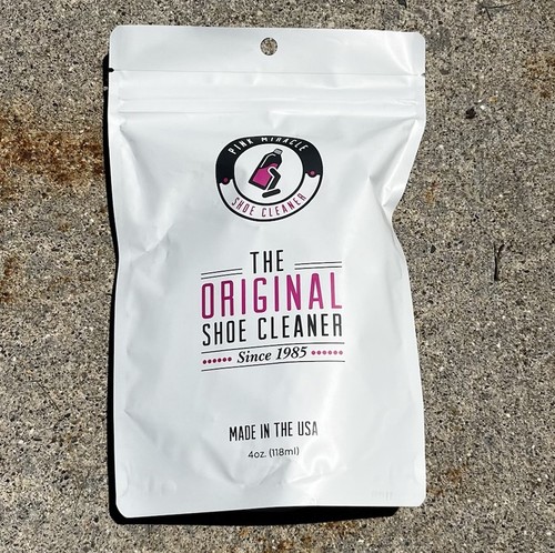Pink miracle shoe cleaner kit - pink,