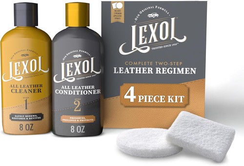 Leather cleaner and - leather,