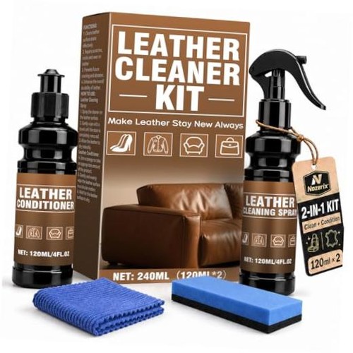 Leather cleaner and - cleaner,