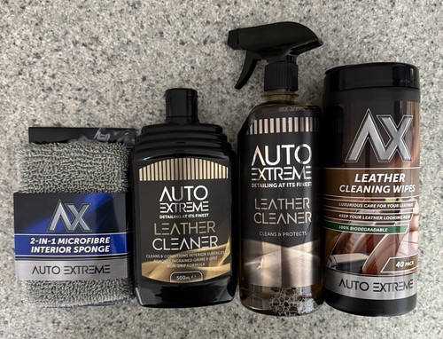 Leather cleaning kit car - leather, &