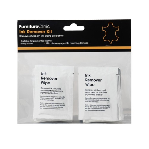 Leather ink remover kit - leather,