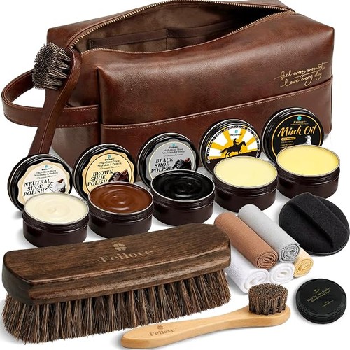 Shoe care kit - kit, 16-in-1