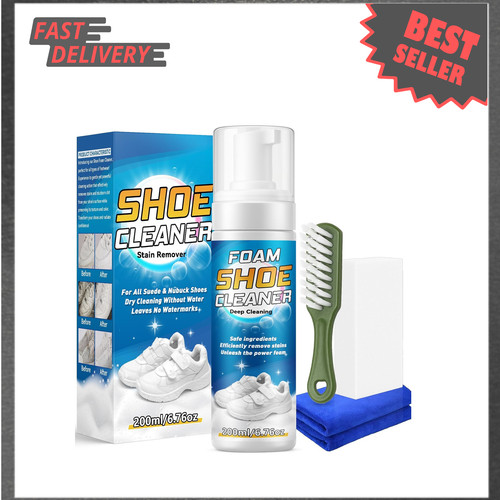 Shoe cleaning kit deep foam - kit,