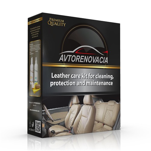 Leather care kit - , for