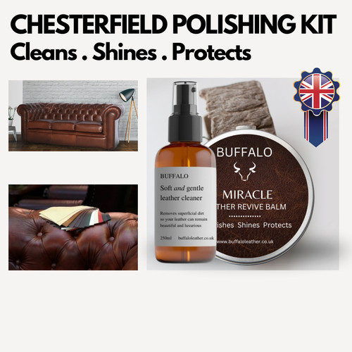 Leather chesterfield miracle - leather,